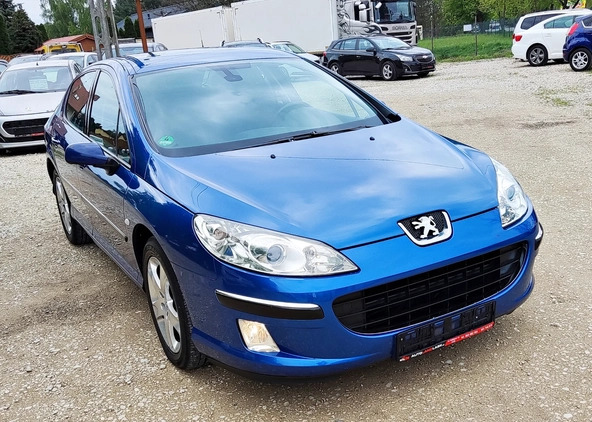 Peugeot 407 cena 11950 przebieg: 177000, rok produkcji 2004 z Wysokie Mazowieckie małe 466